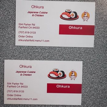 Ohkura Restaurant - Sushi Bars Near Me - Fairfield, California Ohkura Restaurant - Sushi Bars Near Me - Fairfield, California