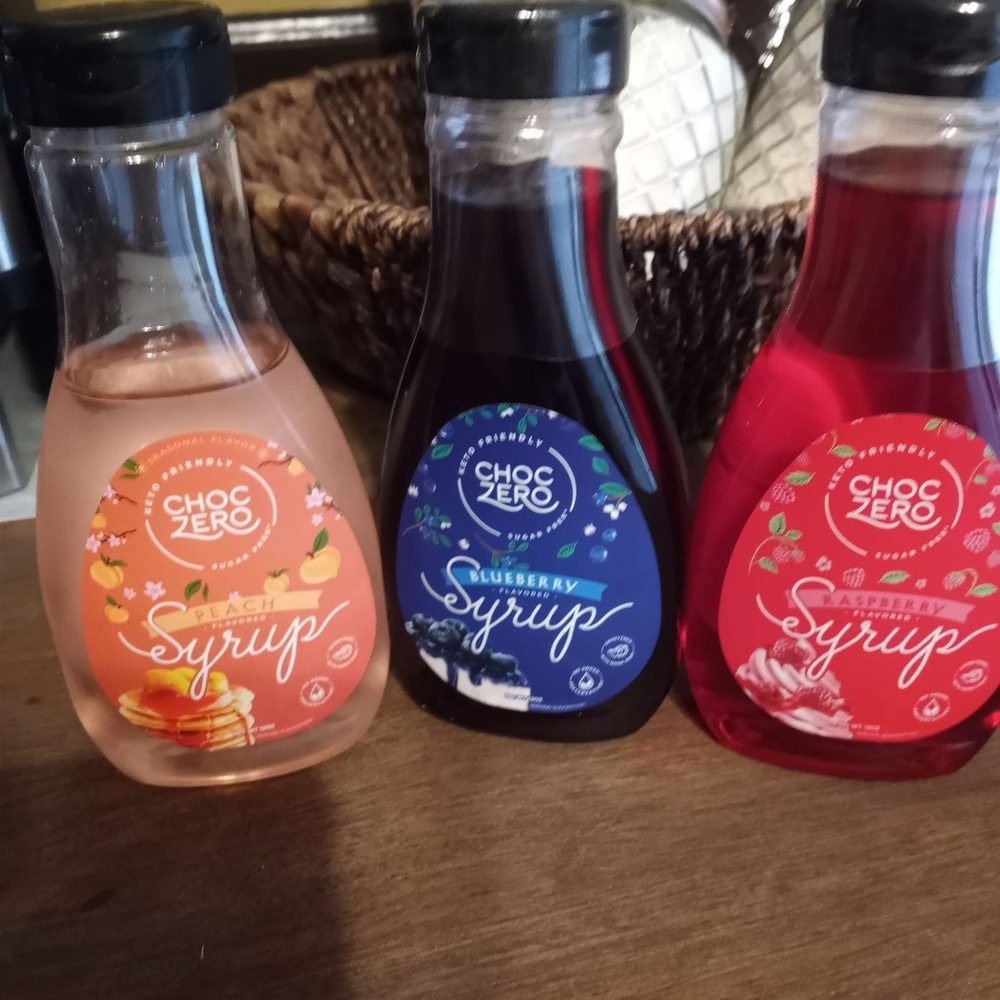 Choc Zero - Fruit flavored syrups. I've only tried the peach so far and it's delicious. - Chocolatiers & Shops Near Me - Fullerton, California Choc Zero - Fruit flavored syrups. I've only tried the peach so far and it's delicious. - Chocolatiers & Shops Near Me - Fullerton, California