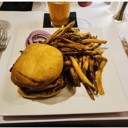 Moe's Restaurant - Moe Betta Burger and French Fries