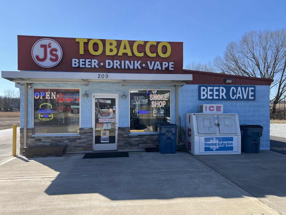 JS Tobacco Beer & Vape Logo