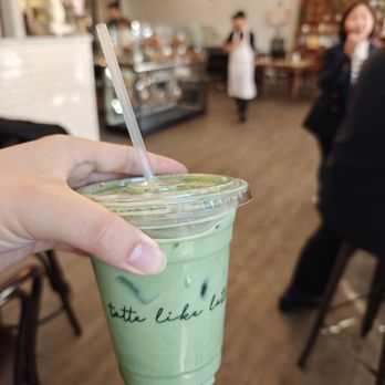 Tatte Bakery & Cafe | Third St - Matcha latte small - Cafes Near Me - Cambridge, Massachusetts