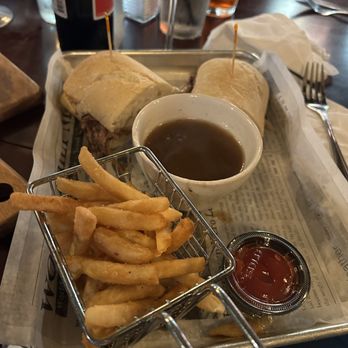 Downtown Public House - French dip and fries - Burgers Near Me - Norton, Massachusetts
