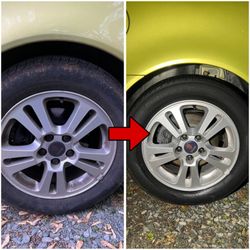 Auto Bathing - Deep Wheel Clean!