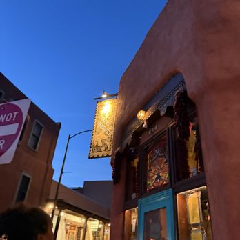 Cafe Pasqual's - Outside Cafe Pasqual's - Vegetarian Near Me - Santa Fe, New Mexico