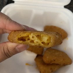 Law & Orders - Mac and cheese bites
