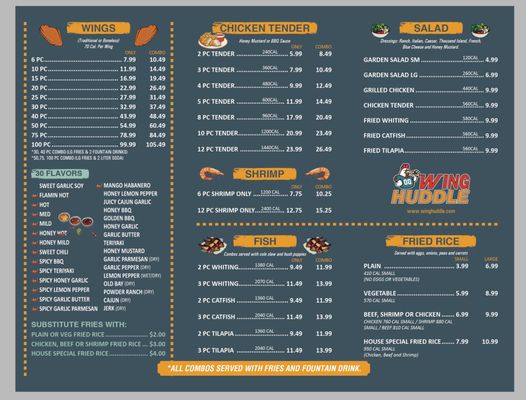 Menu photo 4 Wing Huddle Philadelphia, PA Menu photo 4 Wing Huddle Philadelphia, PA