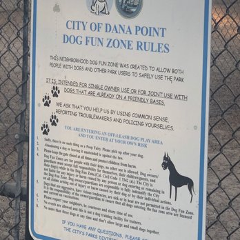 Sea Terrace Dog Park - Dog zone rules - Dog Parks Near Me - Dana Point, California Sea Terrace Dog Park - Dog zone rules - Dog Parks Near Me - Dana Point, California