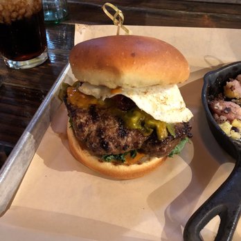 Fork & Fig - Green Chile Burger 11/10!!! - Burgers Near Me - Albuquerque, New Mexico Fork & Fig - Green Chile Burger 11/10!!! - Burgers Near Me - Albuquerque, New Mexico