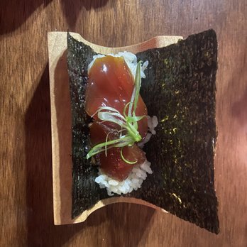 Yonsei Handrolls - Ahi Handroll - Japanese Near Me - Oakland, California Yonsei Handrolls - Ahi Handroll - Japanese Near Me - Oakland, California