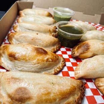 The Empanada Maker - a box of empanadas - New American Near Me - Mission Viejo, California The Empanada Maker - a box of empanadas - New American Near Me - Mission Viejo, California