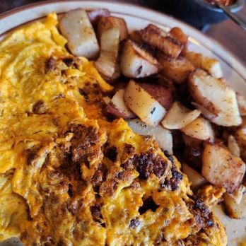 Martin's Restaurant - Chorizo and egg breakfast - Mexican Near Me - Cayucos, California