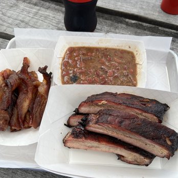 Come and Take It BBQ - Ribs, beans and swizzle stick bacon - Barbeque Near Me - Reeds Spring, Missouri Come and Take It BBQ - Ribs, beans and swizzle stick bacon - Barbeque Near Me - Reeds Spring, Missouri