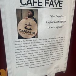 Cafe Faye - A little about Faye