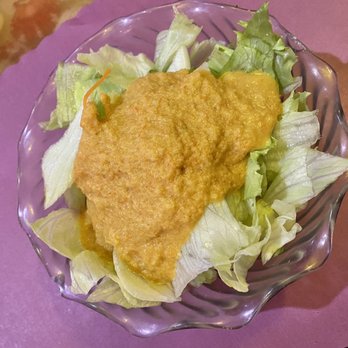 Crazy Cafe - The complimentary ginger salads that came with our sushi order (only mine in pictured) - Japanese Near Me - Riverview, Florida Crazy Cafe - The complimentary ginger salads that came with our sushi order (only mine in pictured) - Japanese Near Me - Riverview, Florida