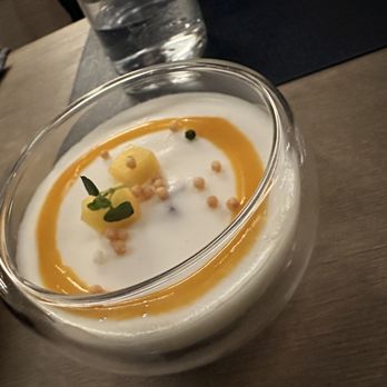 Sushi Sato - Mango Panna Cotta - Sushi Bars Near Me - San Francisco, California Sushi Sato - Mango Panna Cotta - Sushi Bars Near Me - San Francisco, California