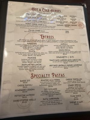 Menu photo 2 The Italian Kitchen Vero Beach, FL Menu photo 2 The Italian Kitchen Vero Beach, FL