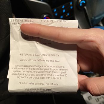 The Love Store - return policy, literally in plain sight on receipt ... - Adult Shops Near Me - Las Vegas, Nevada The Love Store - return policy, literally in plain sight on receipt ... - Adult Shops Near Me - Las Vegas, Nevada