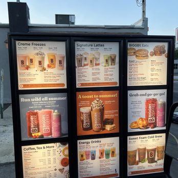 Biggby Coffee - Menu - Coffee & Tea Near Me - Midlothian, Illinois
