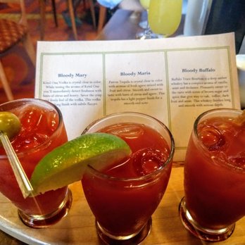 Kona Cafe - Bloody Mary Flight - Sushi Bars Near Me - Lake Buena Vista, Florida Kona Cafe - Bloody Mary Flight - Sushi Bars Near Me - Lake Buena Vista, Florida
