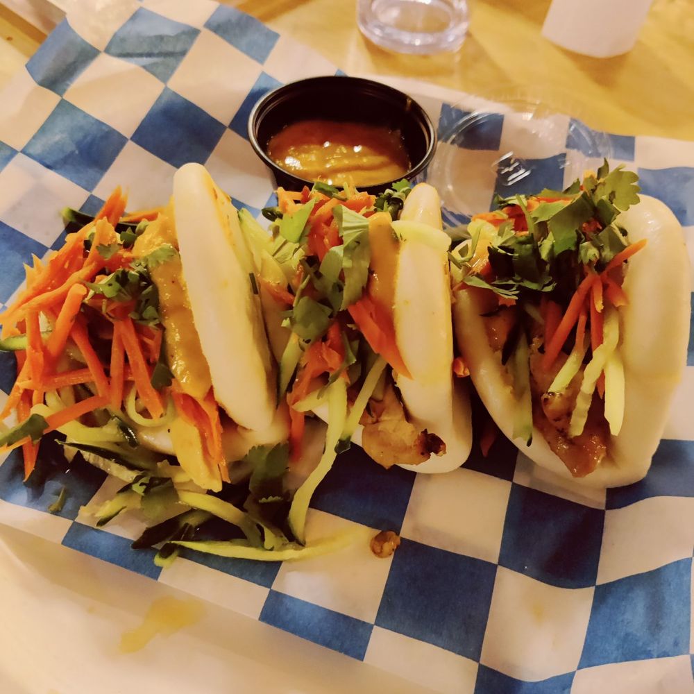 Silver Branch Brewing Company - Mango Habanero Chicken Bao Buns - Brewpubs Near Me - Silver Spring, Maryland Silver Branch Brewing Company - Mango Habanero Chicken Bao Buns - Brewpubs Near Me - Silver Spring, Maryland