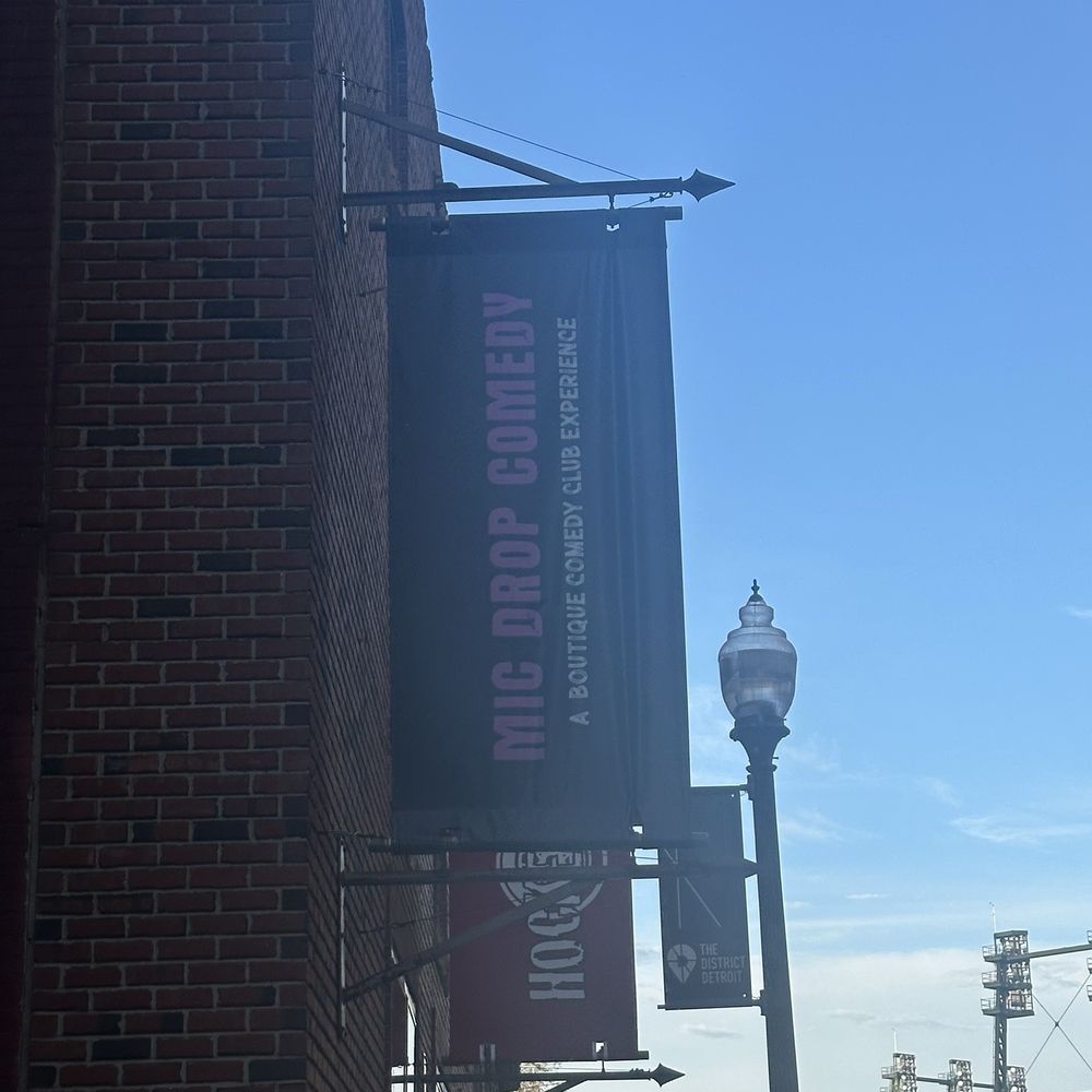 Mic Drop Comedy - Signage - Comedy Clubs Near Me - Detroit, Michigan Mic Drop Comedy - Signage - Comedy Clubs Near Me - Detroit, Michigan
