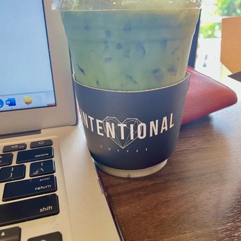 Intentional Coffee - Iced Matcha Latte - Coffee & Tea Near Me - Fullerton, California Intentional Coffee - Iced Matcha Latte - Coffee & Tea Near Me - Fullerton, California