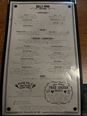 Bull's Horn Food and Drink by null