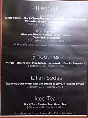 Menu photo 3 Butler's Coffee Palmdale, CA