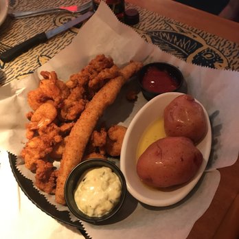 Shells of Melbourne - Seafood Triowith potato! - Seafood Near Me - Melbourne, Florida Shells of Melbourne - Seafood Triowith potato! - Seafood Near Me - Melbourne, Florida