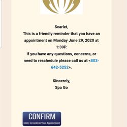 Spago Medical Day Spa - Where on here does it say that I have to give them 24 hours notice, or even what the updated hours are?????????