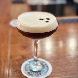 Salted Caramel Espresso Martini (Thomas' Go-To)