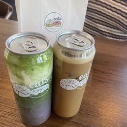 Blueberry matcha