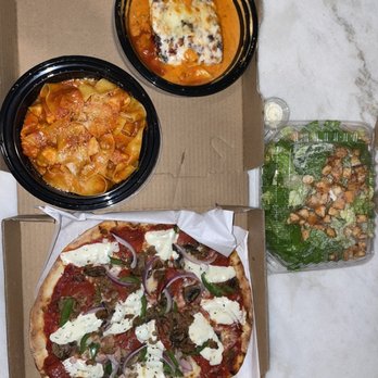 Pasta Party - We shared amongst 4 people - Pizza Near Me - Orange, California Pasta Party - We shared amongst 4 people - Pizza Near Me - Orange, California