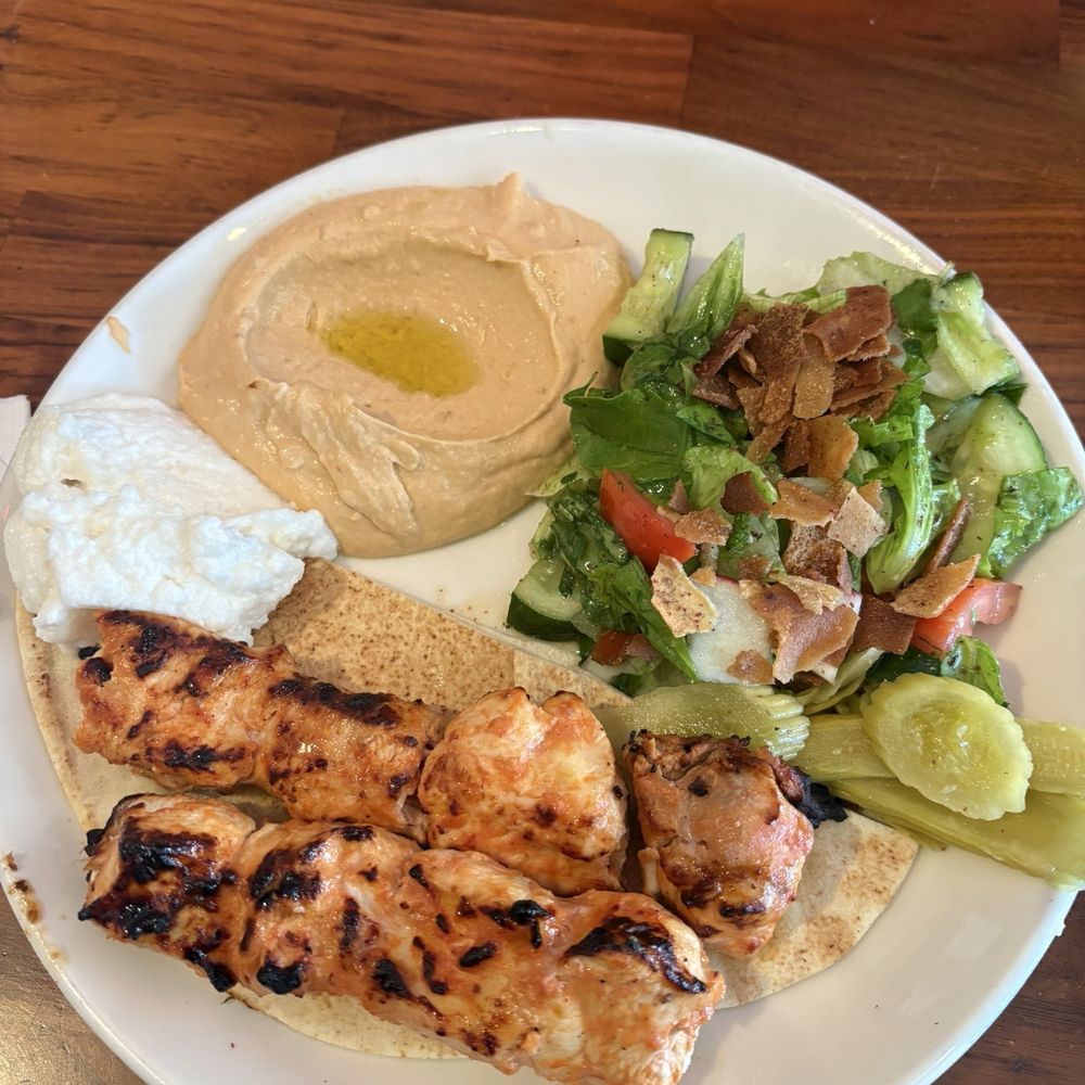 Open Sesame - Chicken Tawook Combo - Mediterranean Near Me - Long Beach, California Open Sesame - Chicken Tawook Combo - Mediterranean Near Me - Long Beach, California