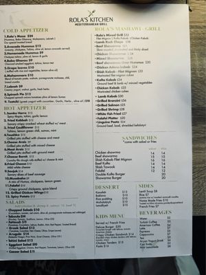 Rola'S Kitchen Mediterranean Grill Wood-Ridge Reviews: Honest Insights