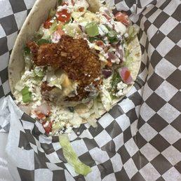 Pew Pew Shrimp Taco