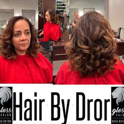 Gloss Salon Boca Raton  - Single process, Balayage,  haircut and blow dry