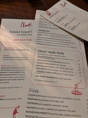 Menu photo 1 Nook Vancouver, BC
