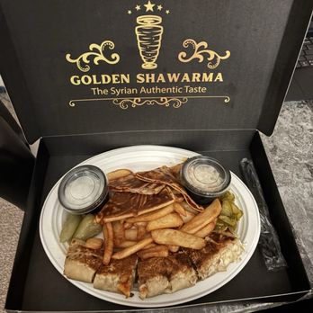 Golden Shawarma - Chicken Shawarma Sandwich - Syrian Near Me - Richardson, Texas