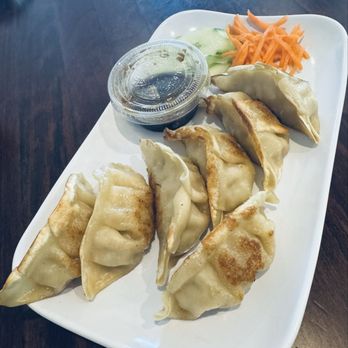 Sonny's Grinders - Pork Dumplings. Terrific portion. So tender and flavorful. - Food Trucks Near Me - Southbury, Connecticut Sonny's Grinders - Pork Dumplings. Terrific portion. So tender and flavorful. - Food Trucks Near Me - Southbury, Connecticut