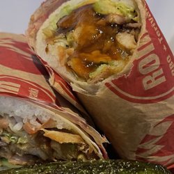 Ronin BBQ Teriyaki - Teriyaki chicken burrito