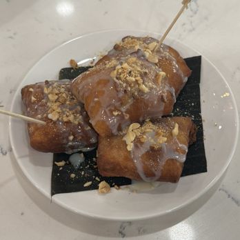 Bamboozle Heights - Viet Style Beignets with condensed milk and roasted peanuts - Salad Near Me - Tampa Bay, Florida