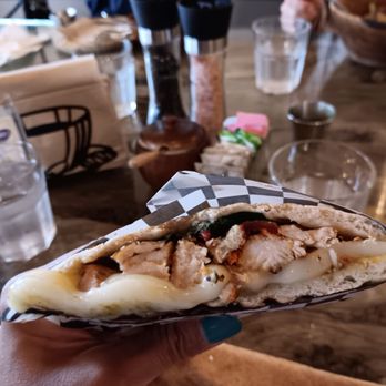 The Roaster Cafe - Italian chicken pesto panino - Breakfast & Brunch Near Me - Mamaroneck, New York