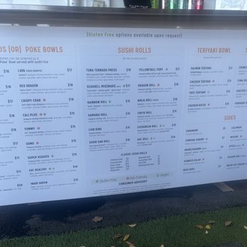 The Sushi San - The menu - Food Trucks Near Me - West Linn, Oregon The Sushi San - The menu - Food Trucks Near Me - West Linn, Oregon