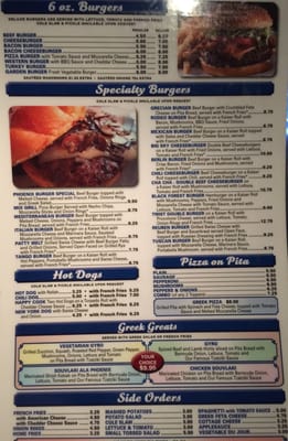 Menu photo 7 Phoenix Diner Absecon, NJ