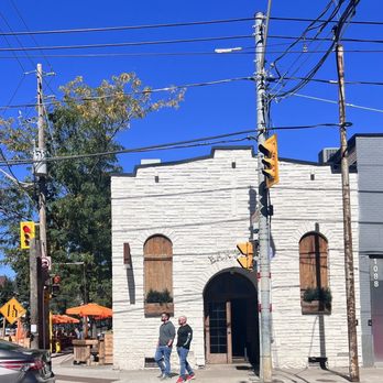 Bar Poet - Outside is so cute - Pizza Near Me - Toronto, Ontario