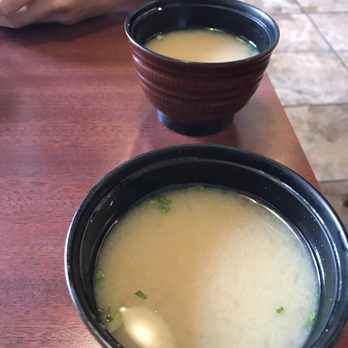 Ginza Sushi - Miso soup - Sushi Bars Near Me - Honolulu, Hawaii