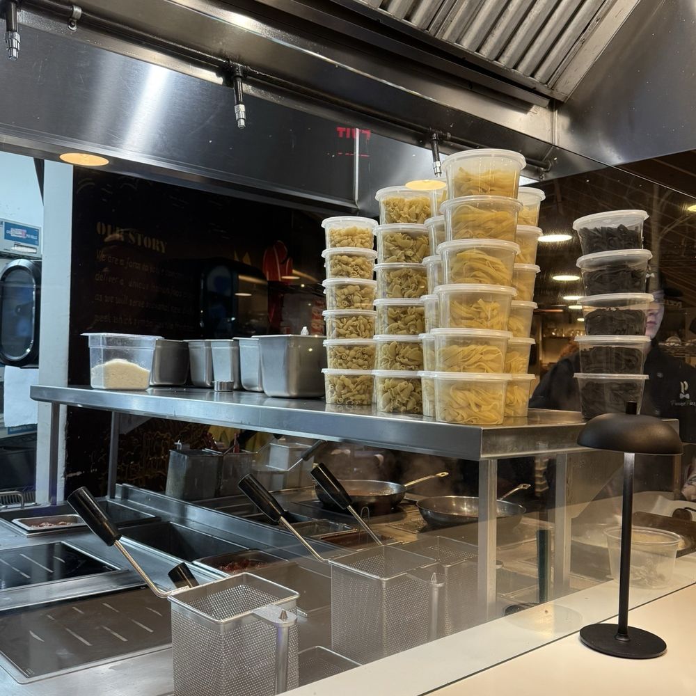 View of the kitchen!