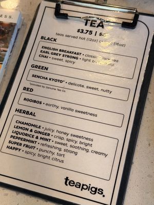 Menu photo 2 Commonplace Coffee Pittsburgh, PA