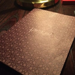 Hawthorn Lounge - Beautiful venue and menu :))